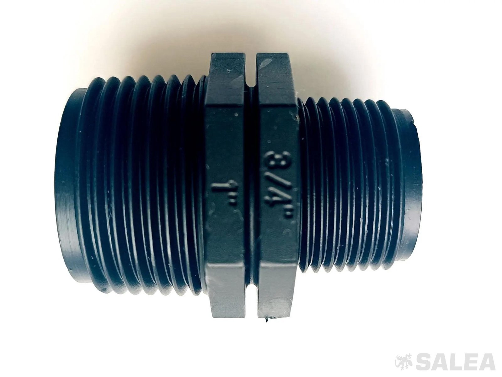 Ниппель пластиковый1″х 3/4″нар.рез., переходная футорка, соединительный фитинг для труб ПНД, 3 шт