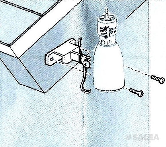 Датчик дождя для системы полива, с кронштейном и проводом 5м., DUGALINE, 1 шт.