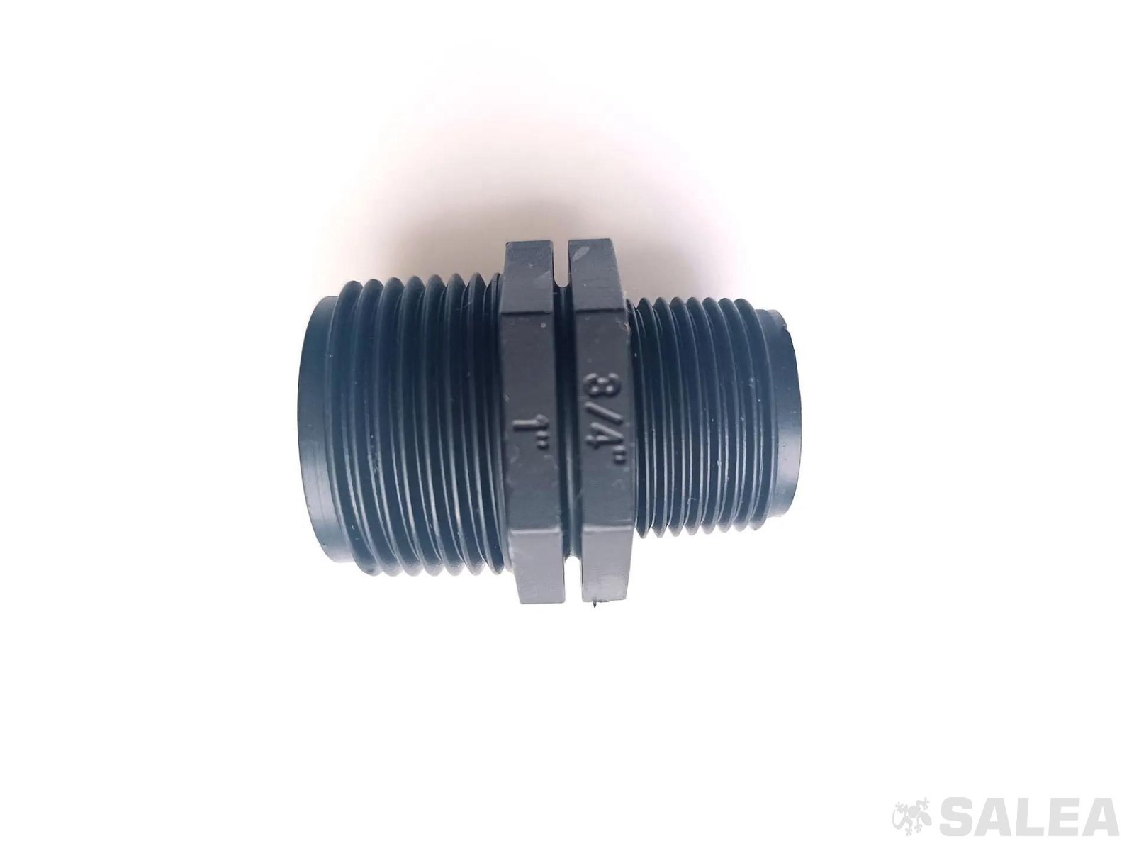 Ниппель пластиковый1″х 3/4″нар.рез., переходная футорка, соединительный фитинг для труб ПНД, 3 шт